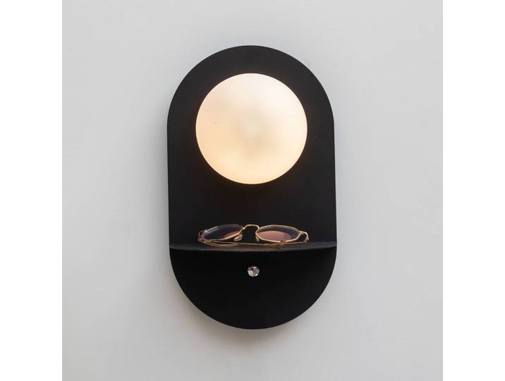 IT´S ABOUT ROMI Wandleuchte Tokyo, schwarz, für Schlafzimmer, Metall, Modern