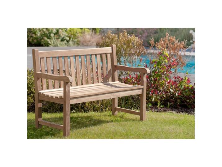 Macabane - Fun - Banc De Jardin Java En Bois Teck