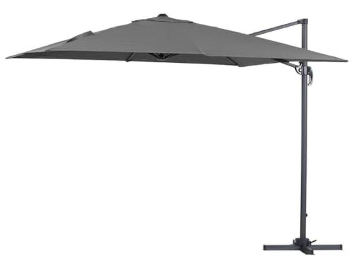 Habitat et Jardin Ampelschirm aus Alu Sun 3 - 3 x 3 m - Grau