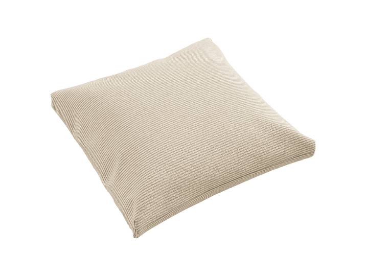 Spitzkissen Beige 50 x 50cm Feincordstoff Feena