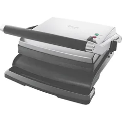 Sage Adjusta Grilplatten, Kontaktgrill, Silber, Schwarz