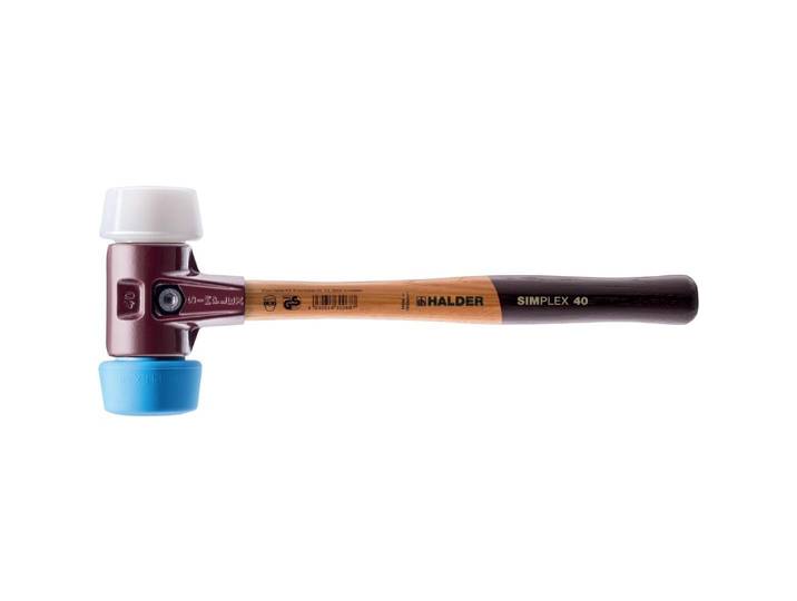 Halder SIMPLEX 3017.051 Soft-face hammer Ergonomic handle\, Semihard\, Soft 680 g 330 mm 1 pc(s)