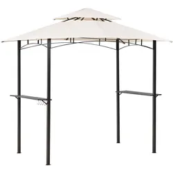 PAVILLON Stahl beige 240/148 cm Naro