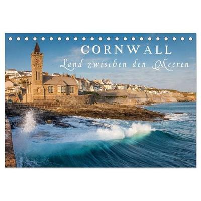 Cornwall - Land zwischen den Meeren (Tischkalender 2027 DIN A5 quer), CALVENDO Monatskalender