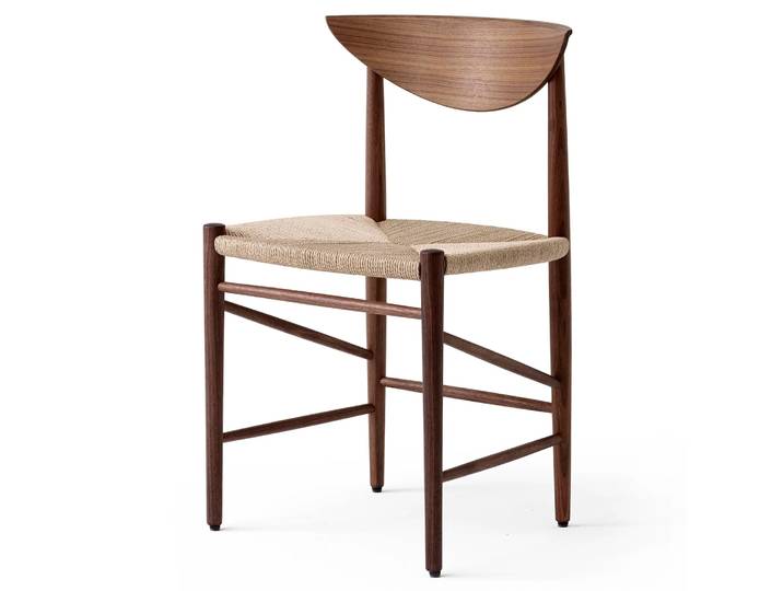 &Tradition Chaise Drawn HM3 Noyer
