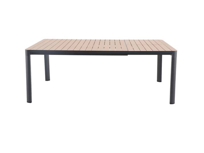 MWH Minto Ausziehbare Gartentisch Aluminium 150/210x150 cm