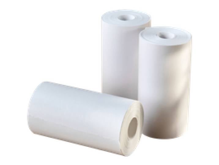 TRONIC® Guirlande de cadre photo ou Rouleaux de papier ou Coque en silicone ou Courroie d'appareil photo (Rouleaux de papier / blanc)