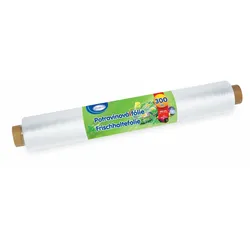 VEPATIM Frischhaltefolie Haushaltsfolie aus PE 44 cm x 300 m einzeln verpackt