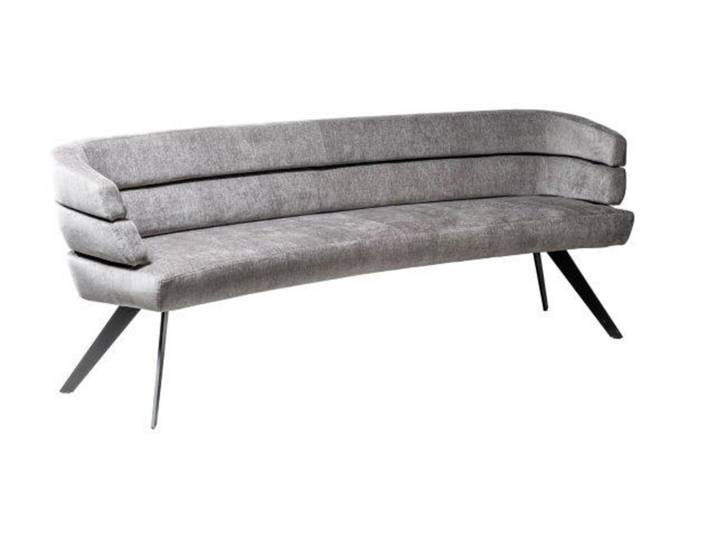 JOOP! Sitzbank CURVES, grau, Stoff