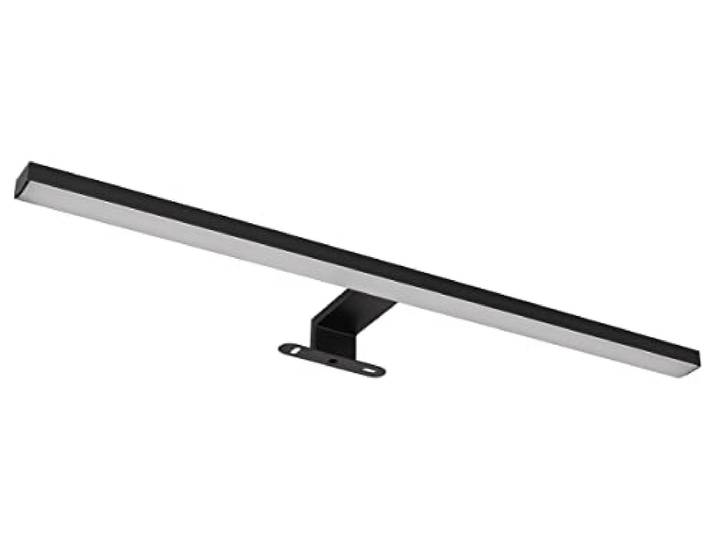 Wandleuchte Spiegelleuchte Badezimmerlampe Flurleuchte LED Schwarz IP44 L 60 cm