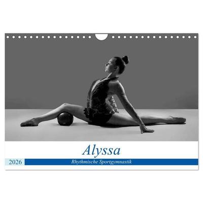 Rhythmisch Sportgymnastik - Alyssa (Wandkalender 2026 DIN A4 quer), CALVENDO Monatskalender