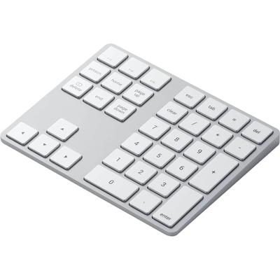 SATECHI Tastatur "Bluetooth Extended Keypad", silber, B:14,7cm H:1cm T:11,4cm, Tastaturen