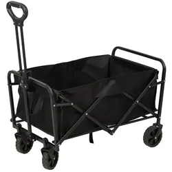 Redcliffs Zusammenklappbarer Strandwagen BERN 60 l, schwarz