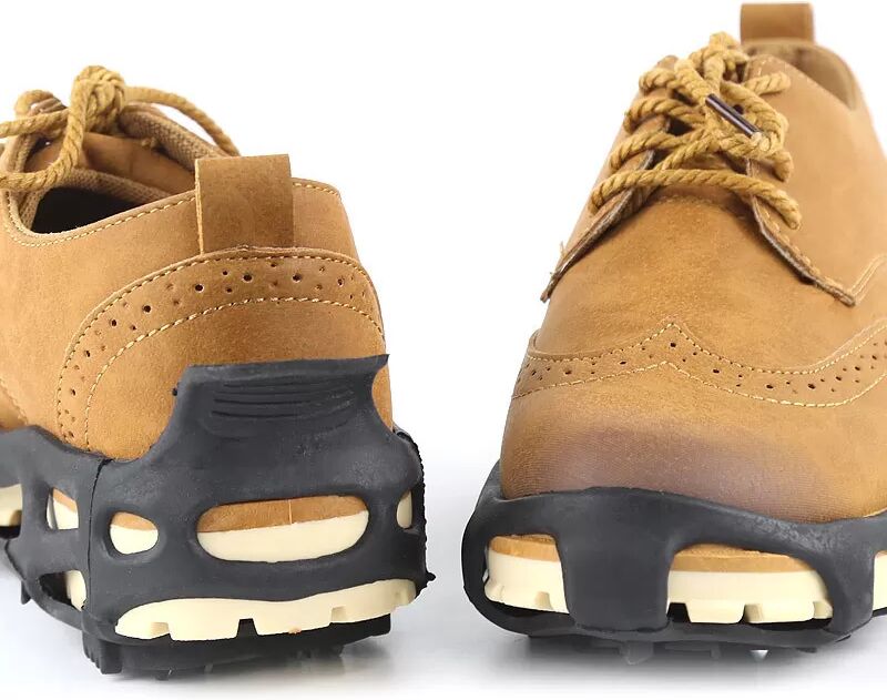 INF Rutschfester Schutz für Schuhe, Steigeisen für Winterschuhe XL / 46-48