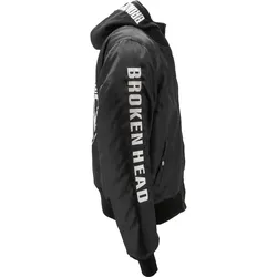 Broken Head Bomberjacke BND Logo Schwarz L