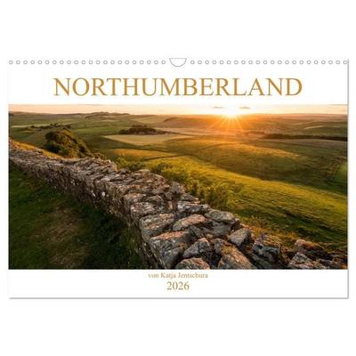NORTHUMBERLAND 2026 (Wandkalender 2026 DIN A3 quer), CALVENDO Monatskalender