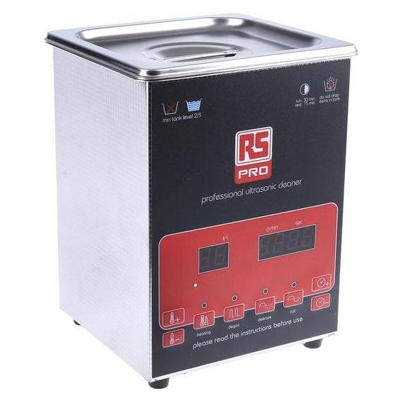 RS PRO Ultrasonic Cleaner (40 kHz, 2 l) (1249721)