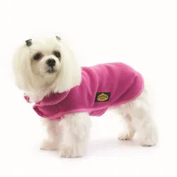 Fashion Dog Fleece-Hundemantel - Fuchsia - 39 cm