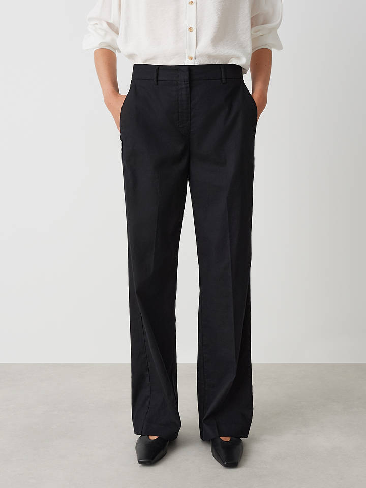 OPUS Marlenehose in Schwarz - 40