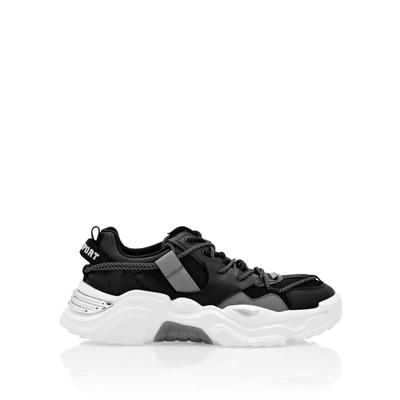 Sneaker PLEIN SPORT "Running-Sneaker", Damen, Gr. 41, Normalschaft, schwarz (02, schwarz), Schuhe Sneaker