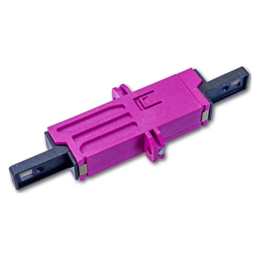 Lightwin High Quality LWL Kupplung, LSH (E2000 kompatibel), simplex, Multimode OM4 Kupplungen (Netzwerk Kupplung) (LKUP E2-E2 MM OM4 LSH)