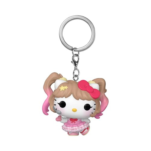 Funko Pop! Sleutelhanger Hello Kitty K-Pop Mini verzamelaarsfiguur