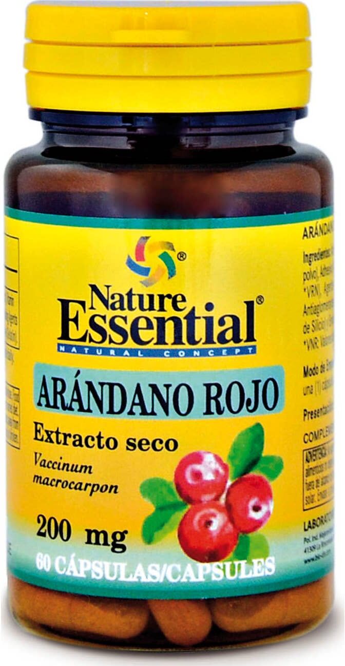 Nature Essential Arandano Rojo 5000 mg (ext.seco). 60 Comp.