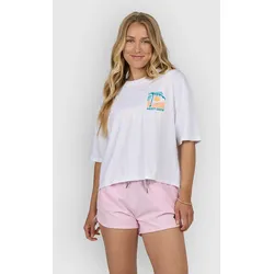 Salty Crew Travel Far Skimmer T-Shirt white Gr. S