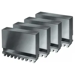 Elmag, Zubehör Maschine, - Weiche Blockbacken passend für Dreibacken-Drehfutter DM 1251 Satz = 3 Stk.