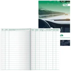 RNK-Verlag Formularbuch Fahrtenbuch für PKW, DIN A5, 64 Seiten