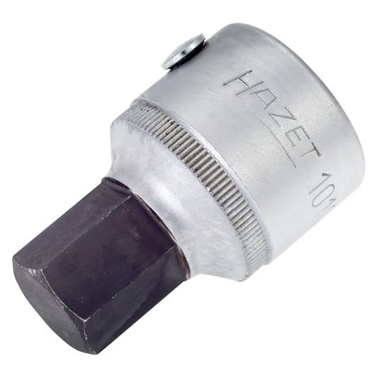 Hazet Schraubendreher-Steckschlüsseleinsatz 1010-19 Vierkant20 mm (3/4 Zoll) Innen Sechskant Pr... (19 mm) (1010-19)