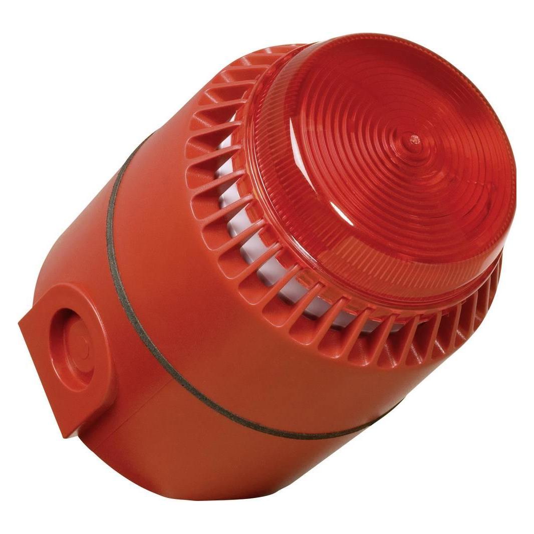 Compro Warntonsirene mit Blitzleuchte (FL/RL/R/D/24/SEP/SW)