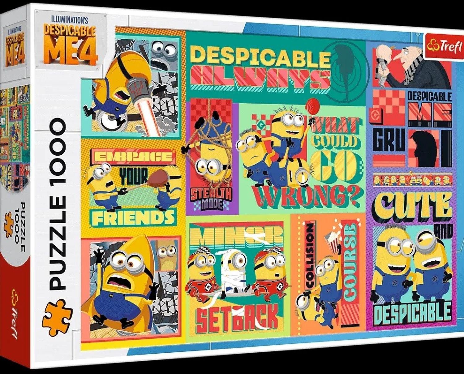 Trefl 10820 Puzzel met tekenfilmafbeelding, 1000 stukjes