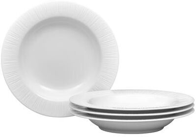 "Noritake Conifere Set of 4 Rim Soup Bowls, 9"", 12 oz."