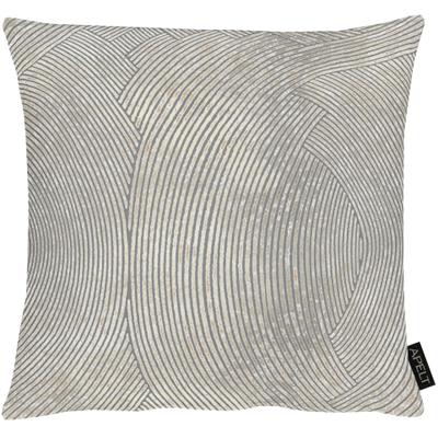 Dekokissen APELT "5470", grau, B:40cm L:40cm, Obermaterial: 75% Polyester, 25% Baumwolle, Dekokissen_Sitzkissen_Kissenhüllen