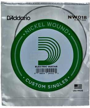 Daddario NW018 Single String