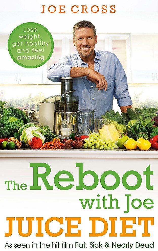 Hodder & Stoughton The Reboot with Joe 3 Books Collection Set by Joe Cross - Paperback - Juice Diet, Recipe Book & Fully Charged - Weight Loss & Health Guides