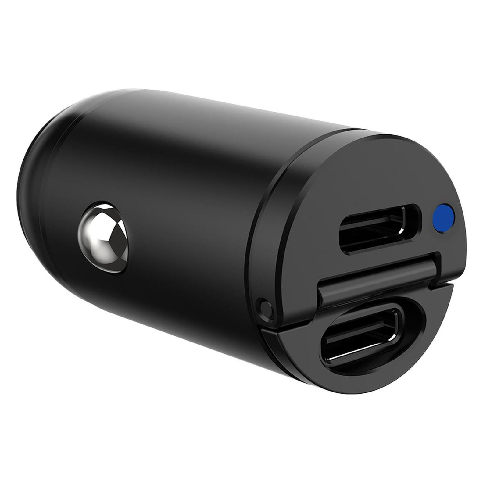 Celly Car Charger (CCMINI2USBCBK)