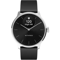 Withings HWA11-Model 5-All-Int Damenuhr ScanWatch Light Silberfarben/Schwarz