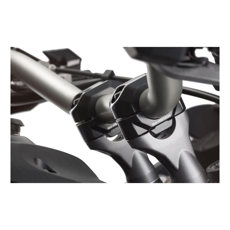 SW-MOTECH Rehausse de guidon SW Motech Ø 22 mm H=30 mm noir