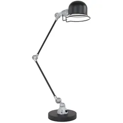 Tischlampe Tischleuchte verstellbar schwarz Wohnzimmerleuchte Industriell H 40cm