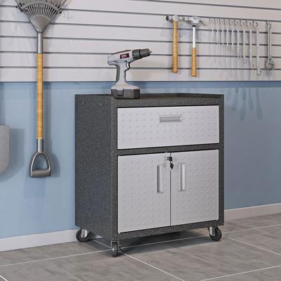 "Manhattan Comfort Fortress 30"" Rolling Garage Cabinet"
