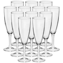 Bormioli Rocco Prosecco Sektkelch 0,1 l geeicht 12er Set