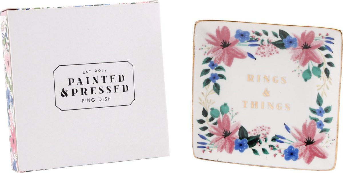 CGB Giftware Painted & Pressed Rings & Things Ring schaaltje