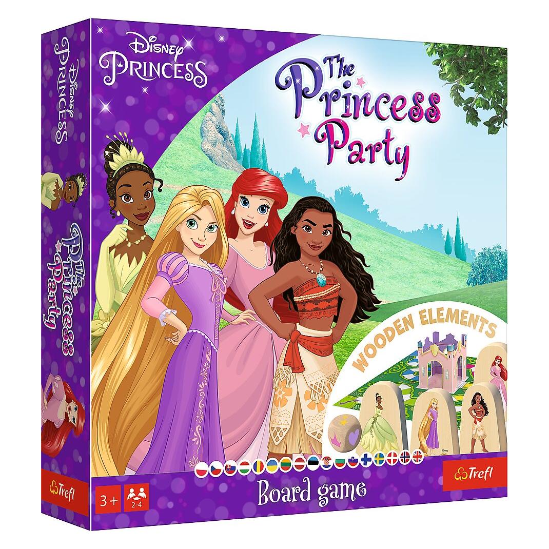 Trefl Disney Das Prinzessinnen-Party-Brettspiel (2 - 4 Spieler) (2434)