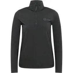 CHIEMSEE Fleecepullover mit auffälligem PlusMinus-Print, Größe 2XL in Schwarz 90