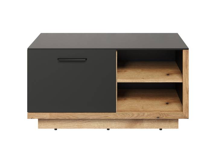 Bank Synnax anthrazit Holzwerkstoff B 90 H 48 cm - Bank