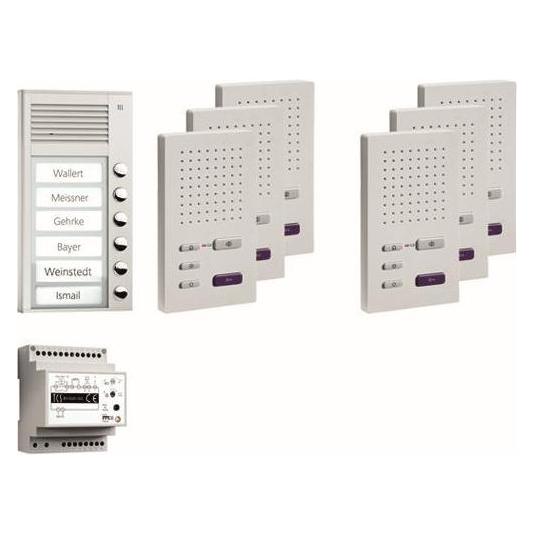 TCS PPAF06-EN/02 pre:pack6 hörerlosen Freisprechen Aufputz (Kabelgebunden) (PPAF06-EN/02)