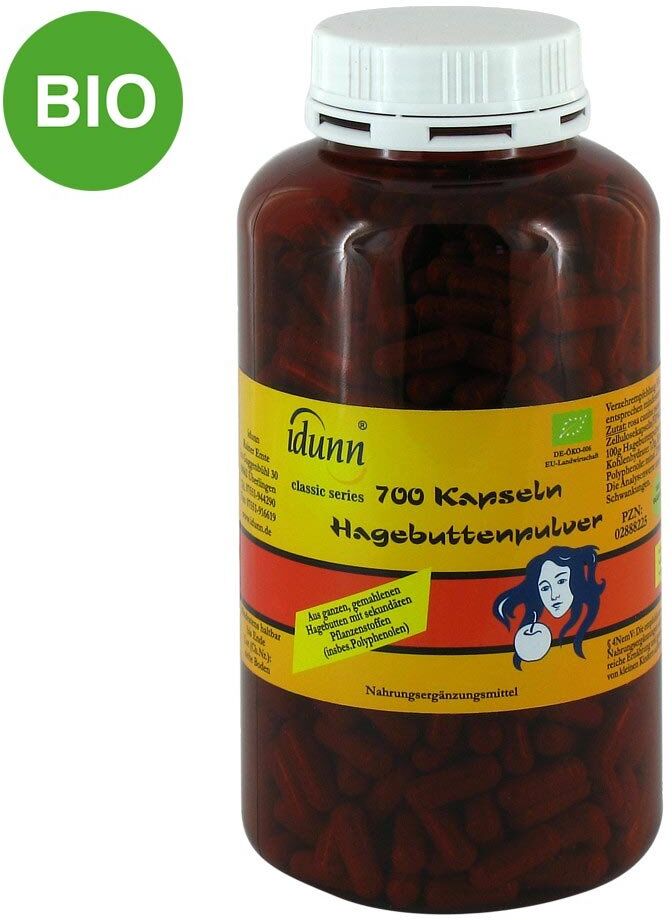 Hagebuttenpulver Kapseln