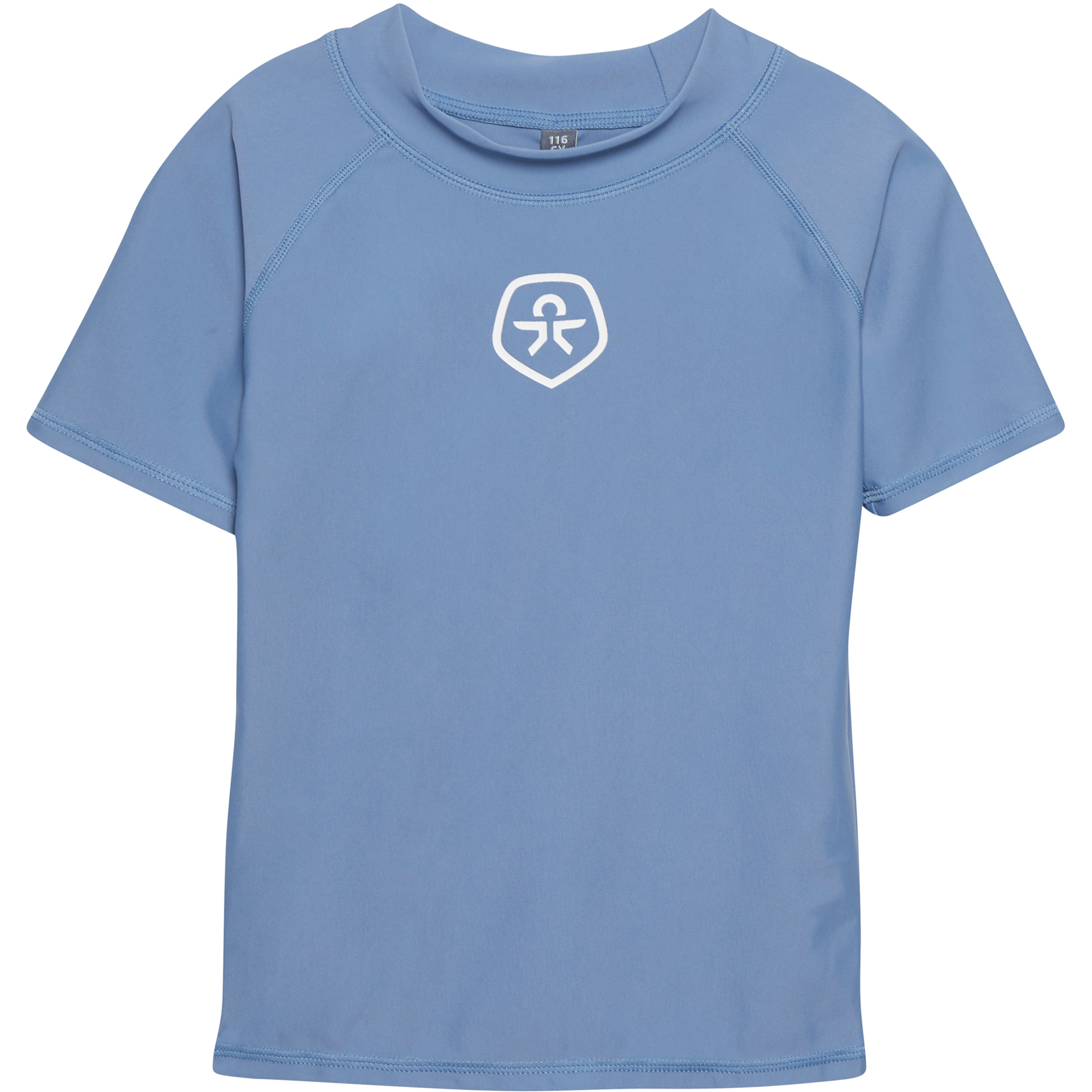 Color Kids Solid UV Shirt Kinder UV-Shirts & Lycras blau Größe 140 Lifestyle Elastisch